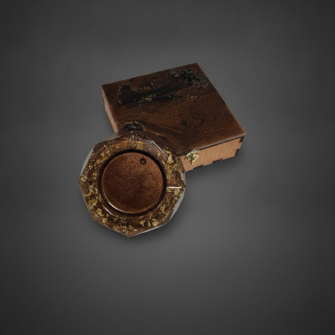 LUXURY BROWN ASHTRAY