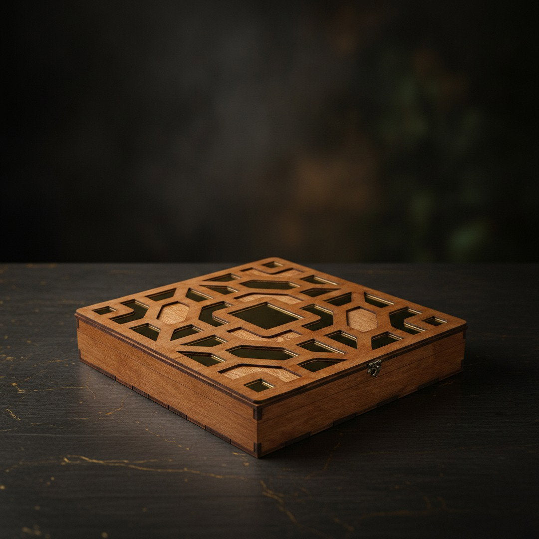 LUXURY BROWN CHESS SET