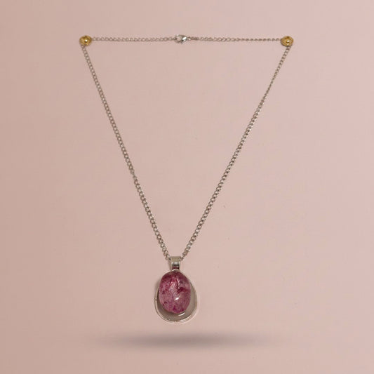 TEARDROP SHAPED AMETHYST Necklace